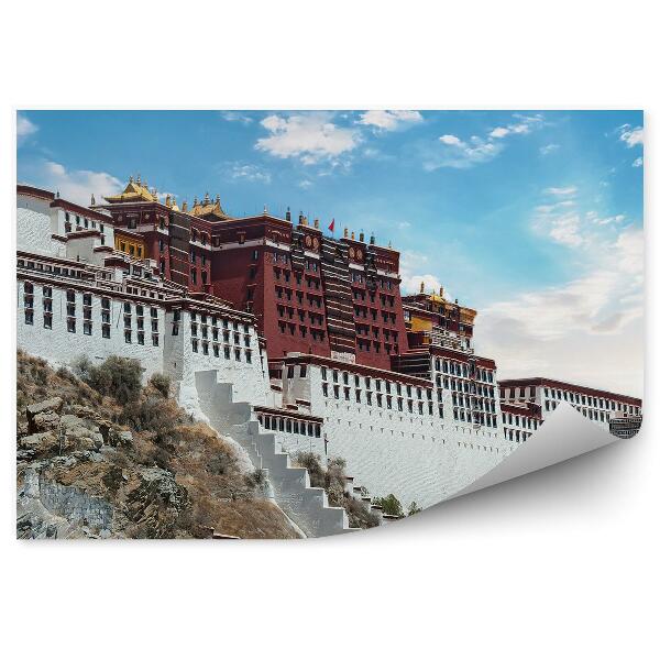 Papier peint Palais Tibet Montagnes Himalayas Vallées Khumbu Nepal