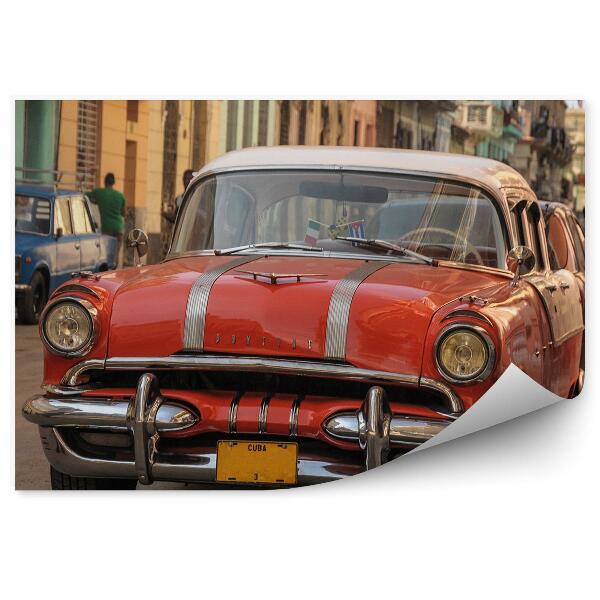 Papier peint Vieille Pontiac à Cuba