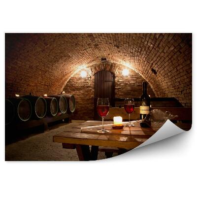 Tapisserie murale Cave à vin