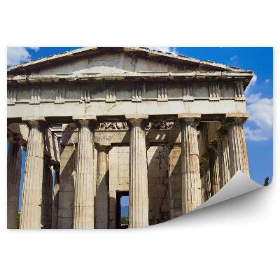 Papier peint ruines de l'ancienne agora d'Athènes