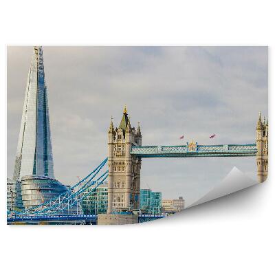 Papier peint Architecture londonienne pont de la tour bâtiments