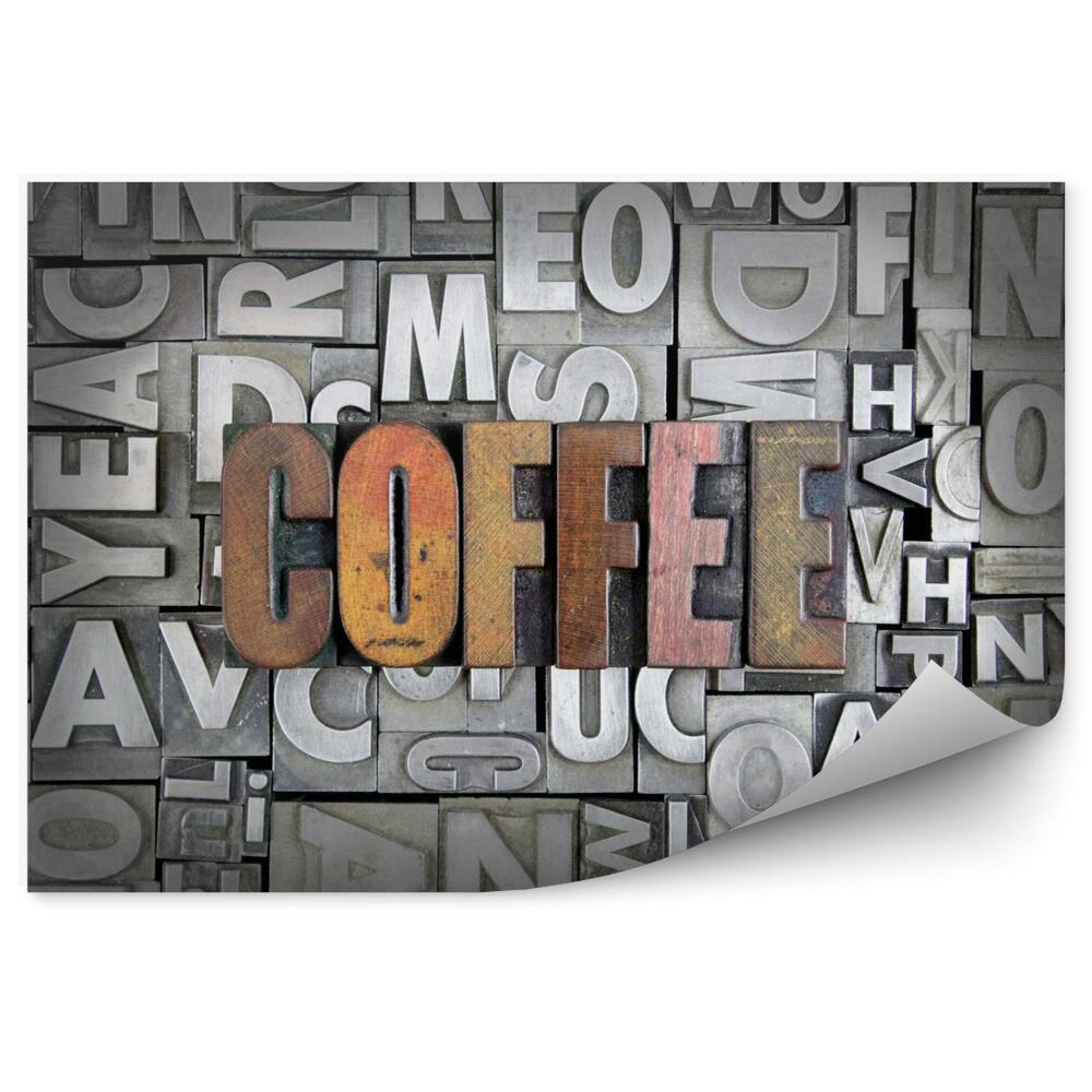 Tapisserie murale Café