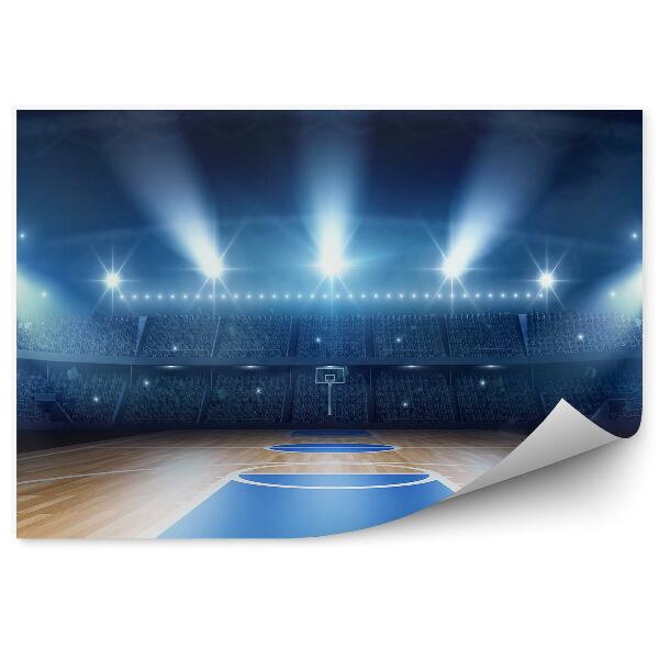 Papier peint Terrain de basket-ball, supporters