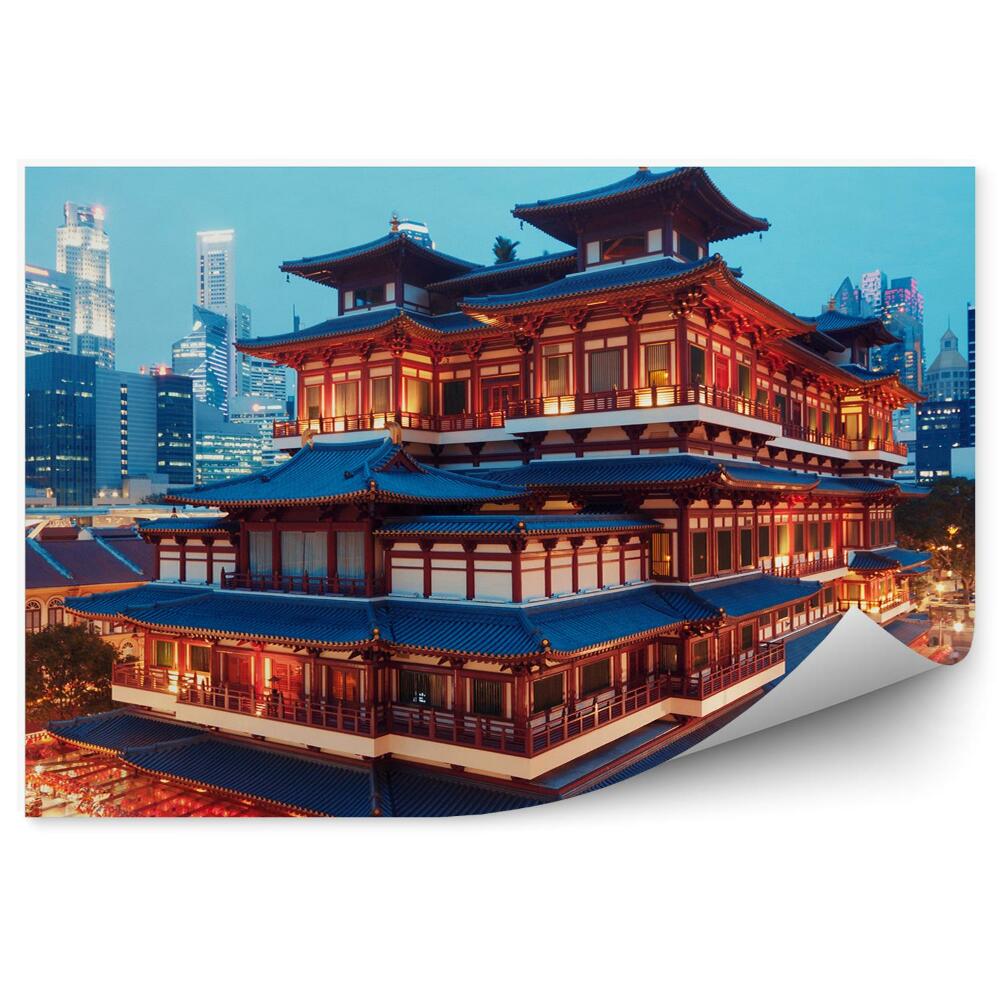 Papier peint Temple bouddhiste Chine