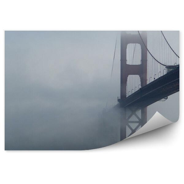 Papier peint Golden Gate Bridge Ocean San Francisco Brume Matinale