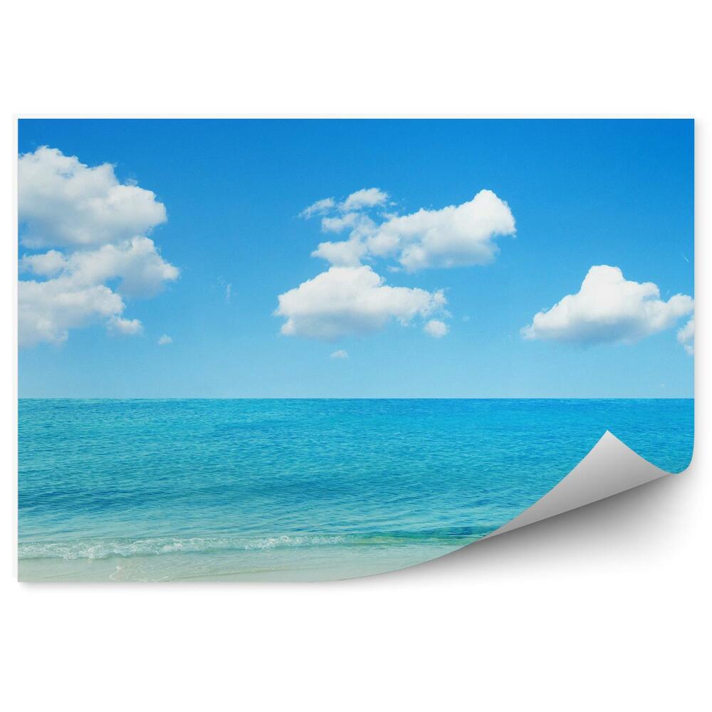 Papier peint Plage Océan Mer Ciel Nuages