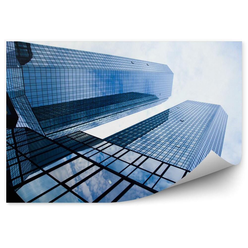 Tapisserie murale Bâtiments d'entreprise en perspective