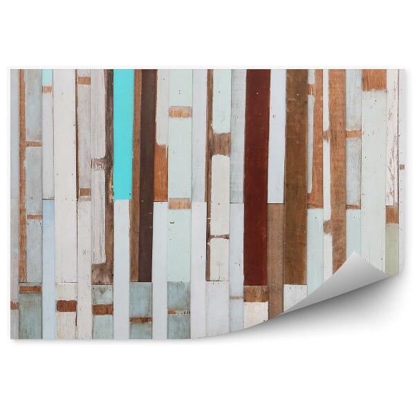 Papier peint Planches en bois sales