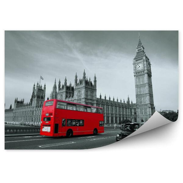 Papier peint Bus londonien