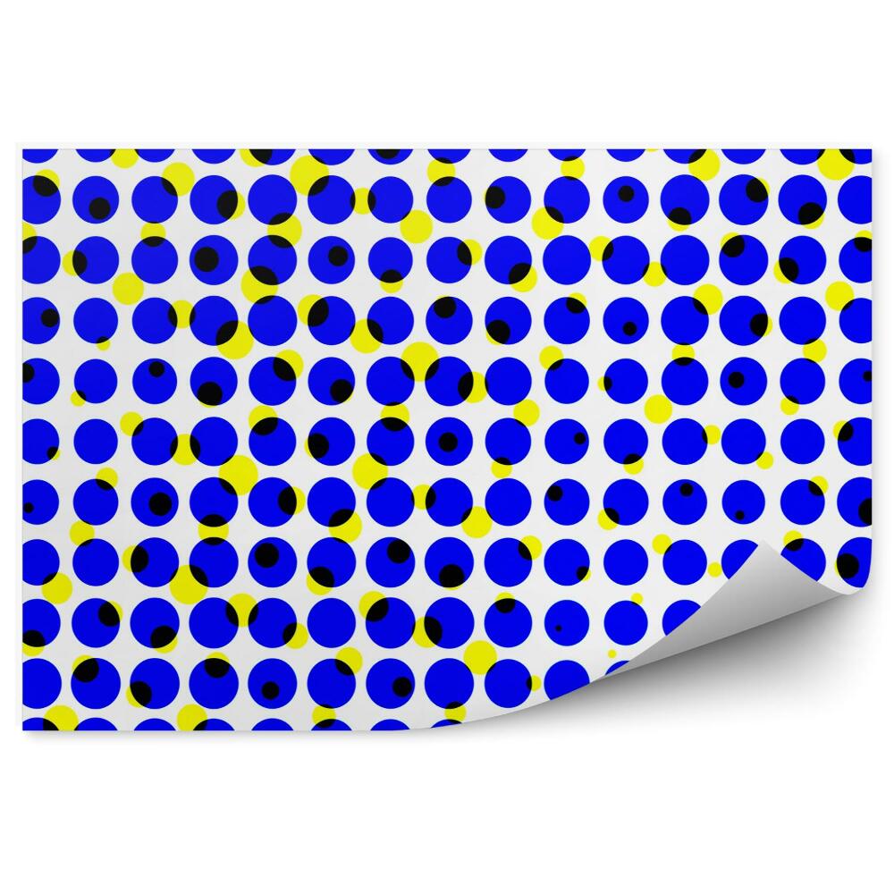 Papier peint Illusion De Cercles 3d