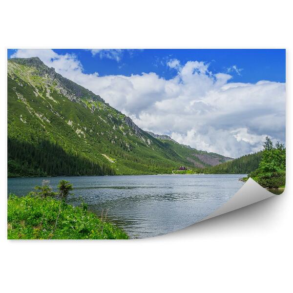 Papier peint Morskie Oko Montagnes des Tatras Pologne