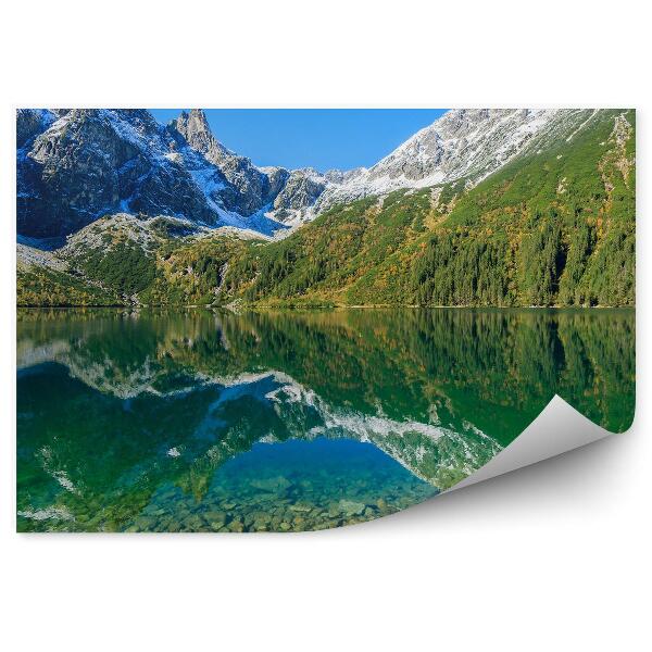 Papier peint Pierres dans le lac Morskie Oko Paysage de montagne