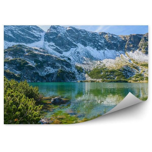 Papier peint Lac des Tatras dans la vallée de Gąsienicowa