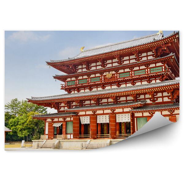 Papier peint Temple de Nara architecture classique japonaise