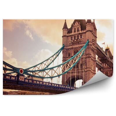 Papier peint Pont de la tour rivière Londres