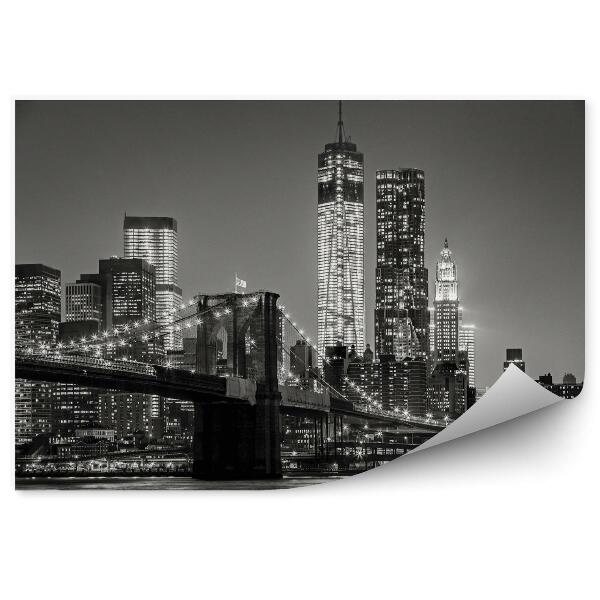 Papier peint New York de nuit