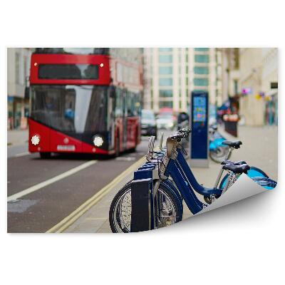 Papier peint Vélos à louer ville londres