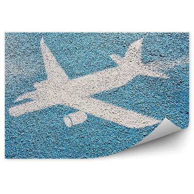 Papier peint Graffiti Avion