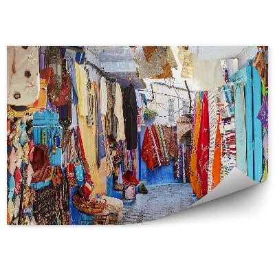 Papier peint Maroc échoppes boutiques