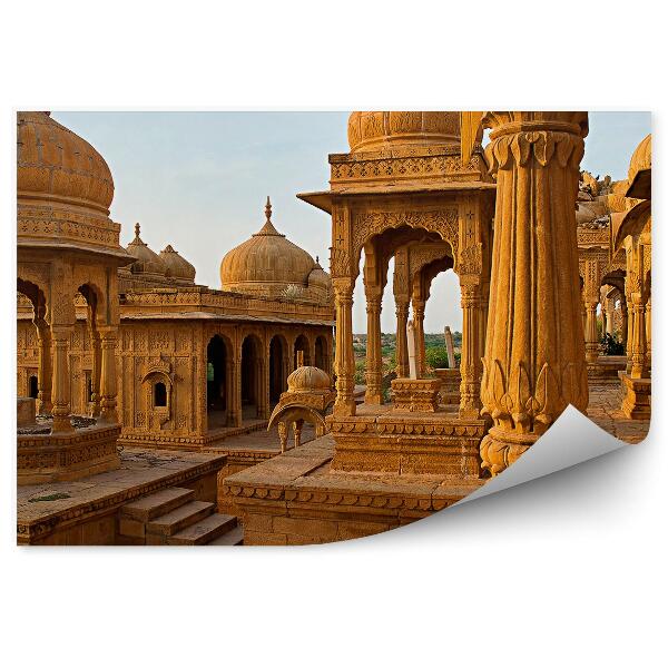 Papier peint Culture Inde Architecture Bâtiments Monuments Colonnes