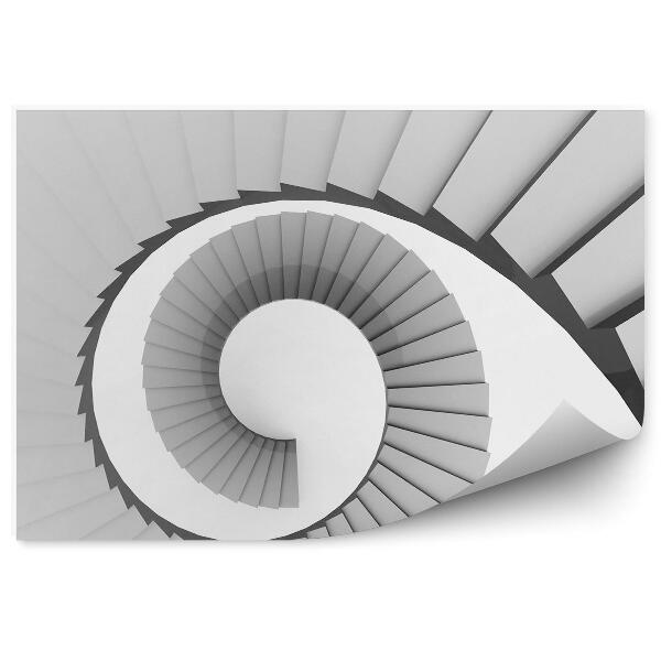 Papier peint Concept d'escalier en colimaçon