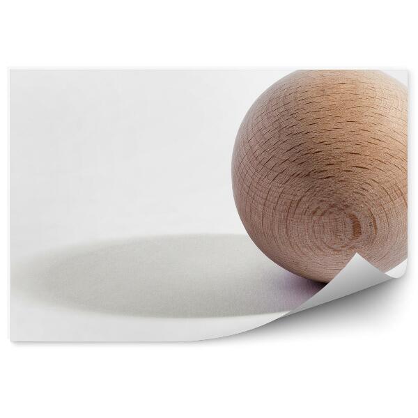 Papier peint Balle En Bois