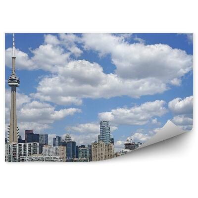 Papier peint Ville Toronto Architecture Eau Nuages