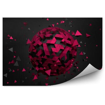 Papier peint Sphères Géométriques 3d