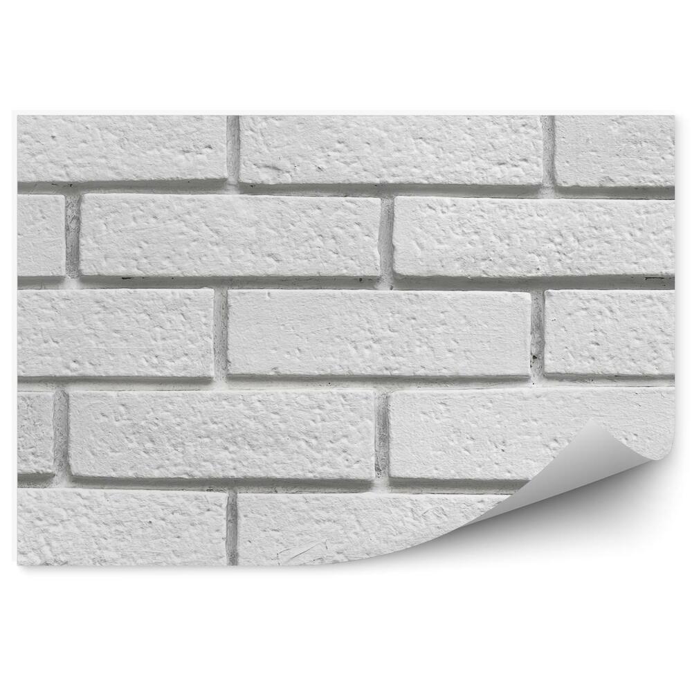 Papier peint Briques blanches