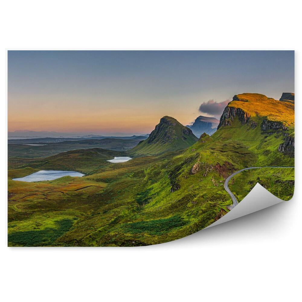 Tapisserie panoramique Ballon au-dessus du désert