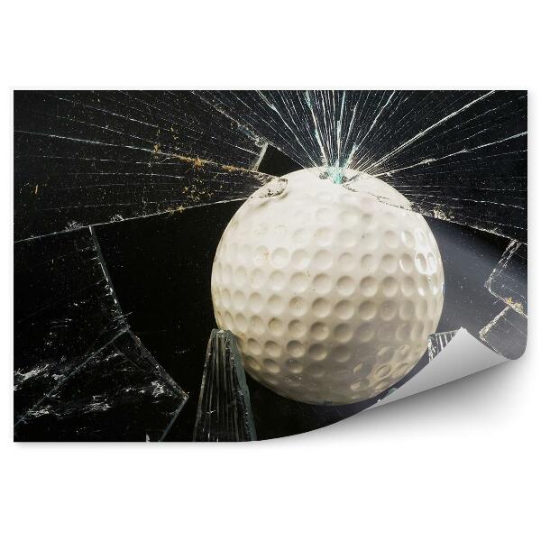 Papier peint Balle de golf en verre