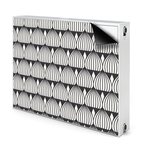 Cache radiateur aimanté Motif rétro