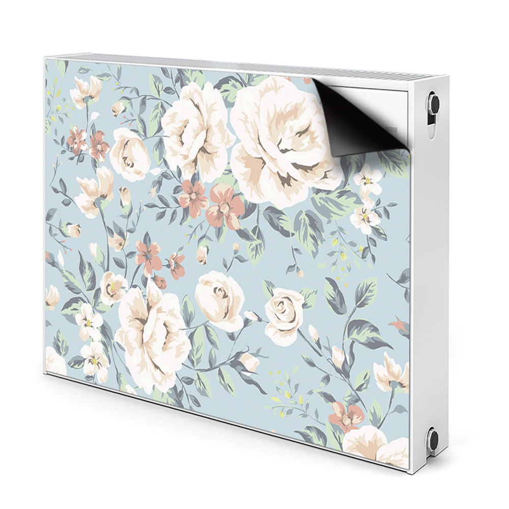 Décoration radiateur Fleurs vintage