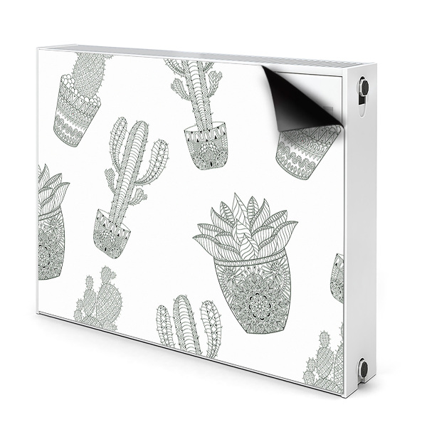 Cache radiateur déco Cactus mexicain