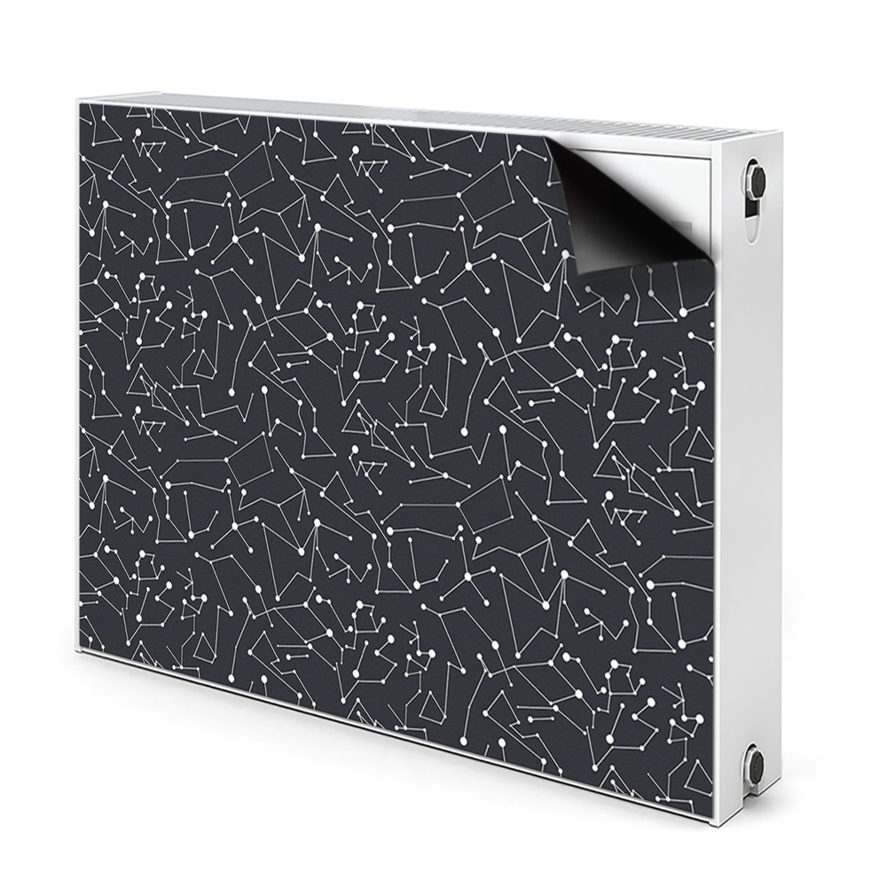 Cache radiateur déco Constellations galaxie