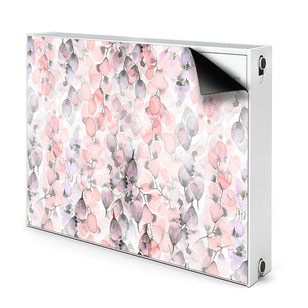 Cache radiateur déco Fleurs peintes