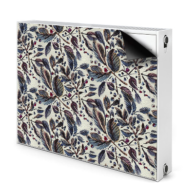 Décoration radiateur Feuilles vintage