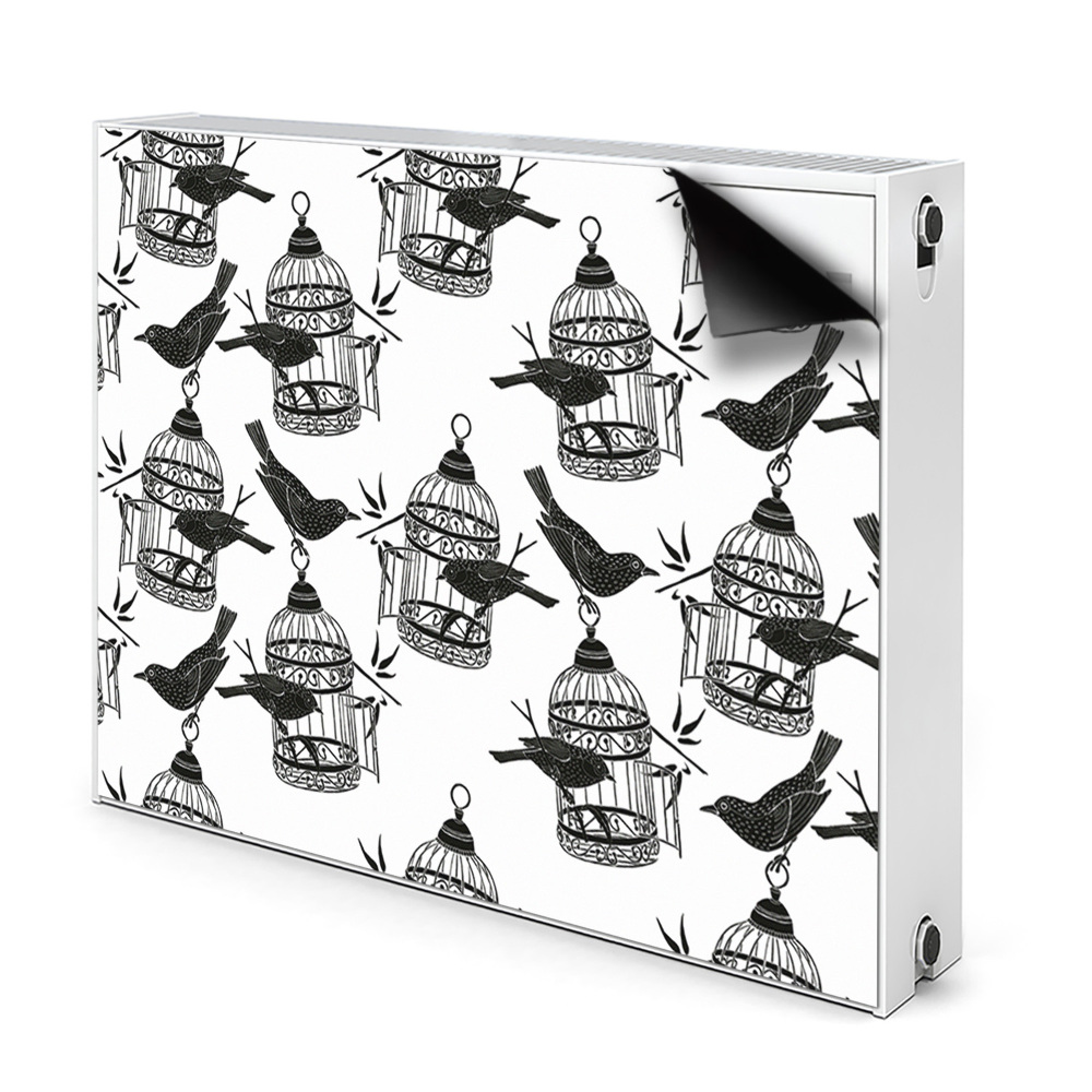 Décoration radiateur Cages à oiseaux