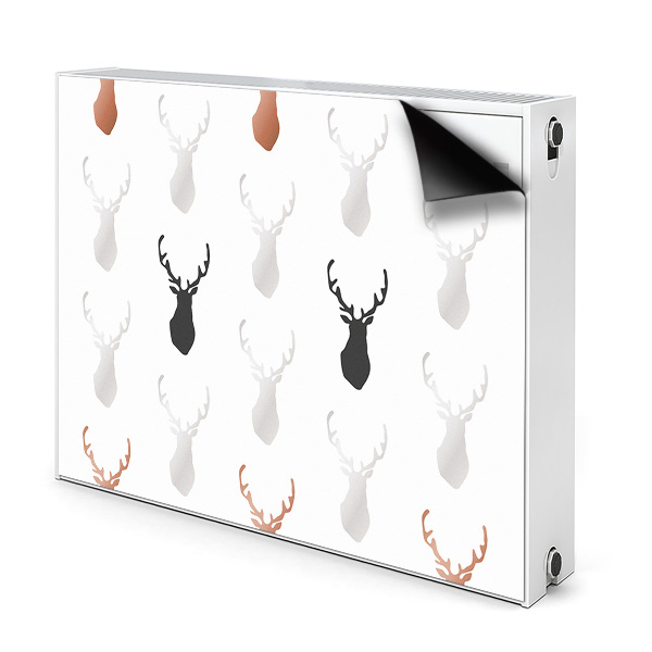 Déco cache radiateur Tête de cerf