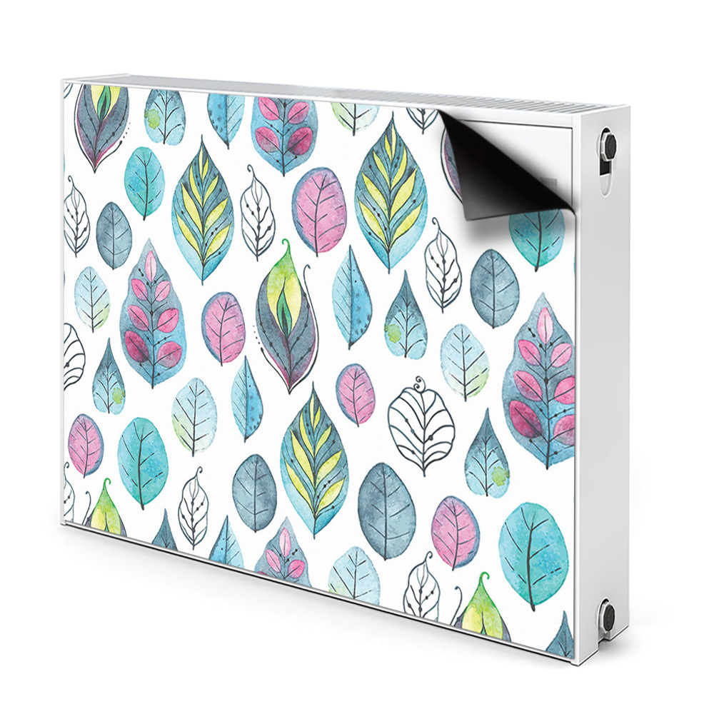 Cache radiateur déco Feuilles de dessins animés