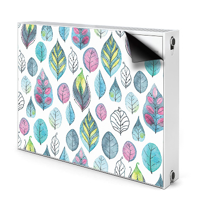 Cache radiateur déco Feuilles de dessins animés