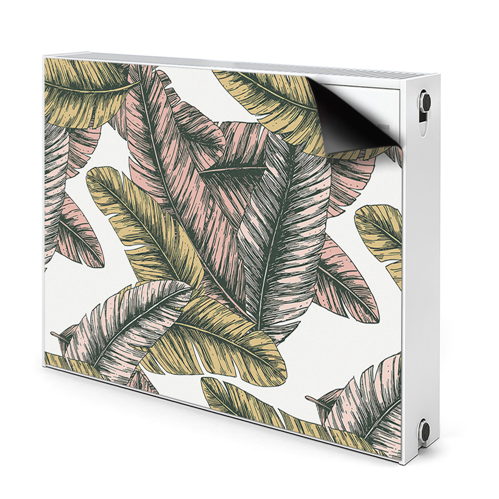 Cache radiateur aimanté Feuilles de bananier