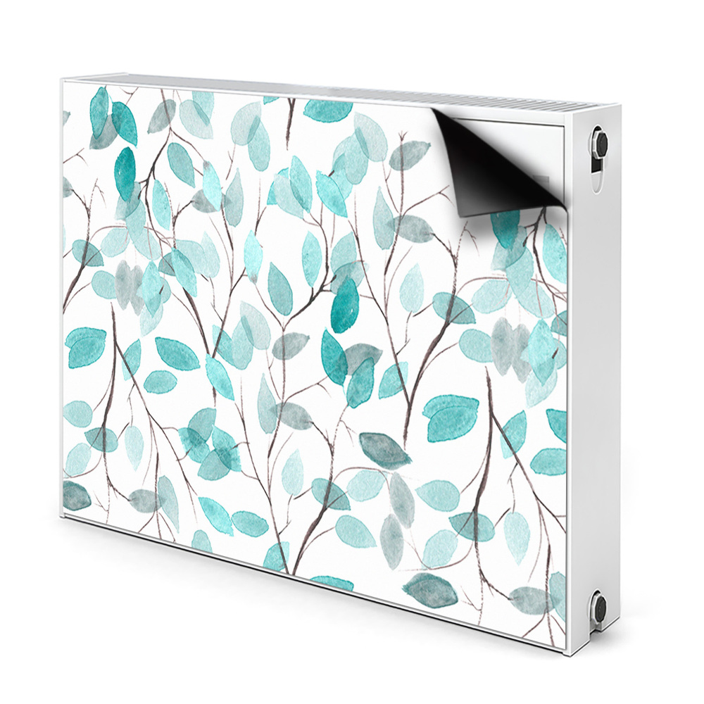 Cache radiateur déco Aquarelle Feuilles
