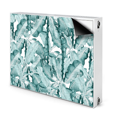 Cache radiateur aimanté Feuilles de bananier