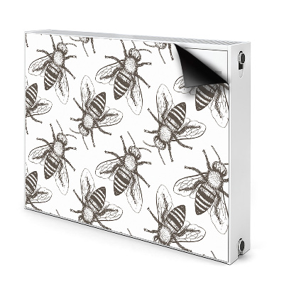 Décoration radiateur Motif d'abeilles