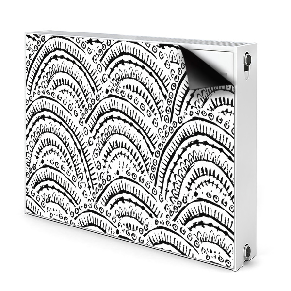 Cache radiateur déco Motif abstrait