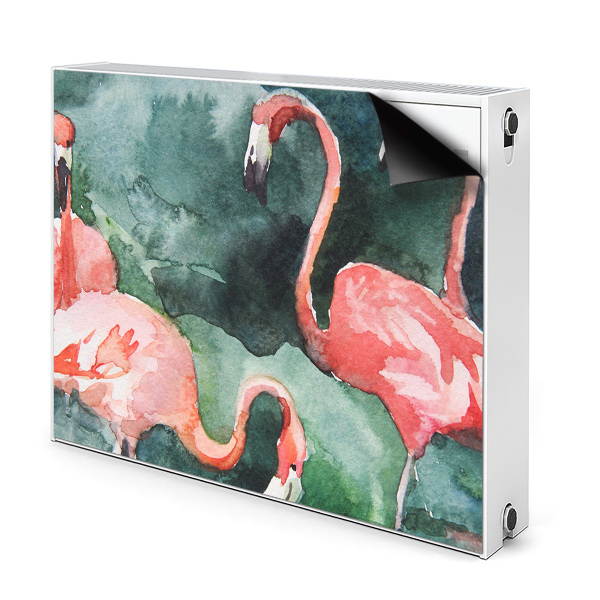 Déco cache radiateur Flamands peints