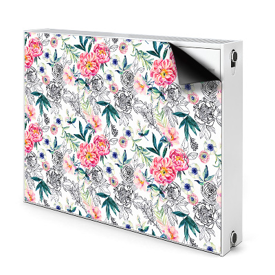 Décoration radiateur Image de printemps