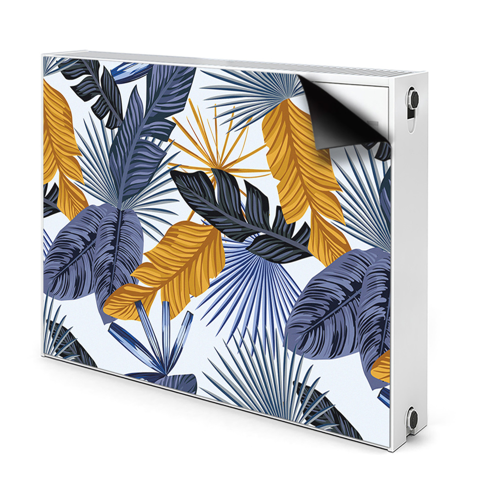 Décoration radiateur Feuilles de palmier