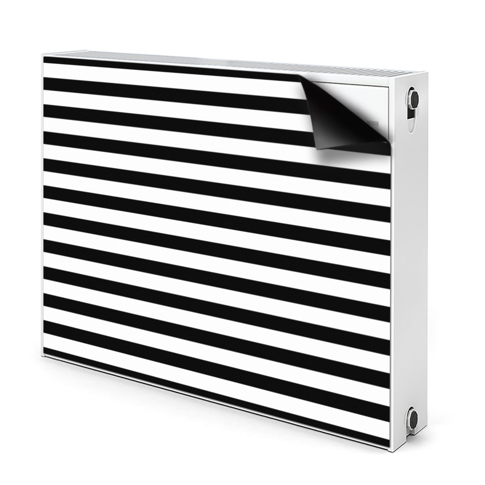 Cache radiateur aimanté Lignes horizontales